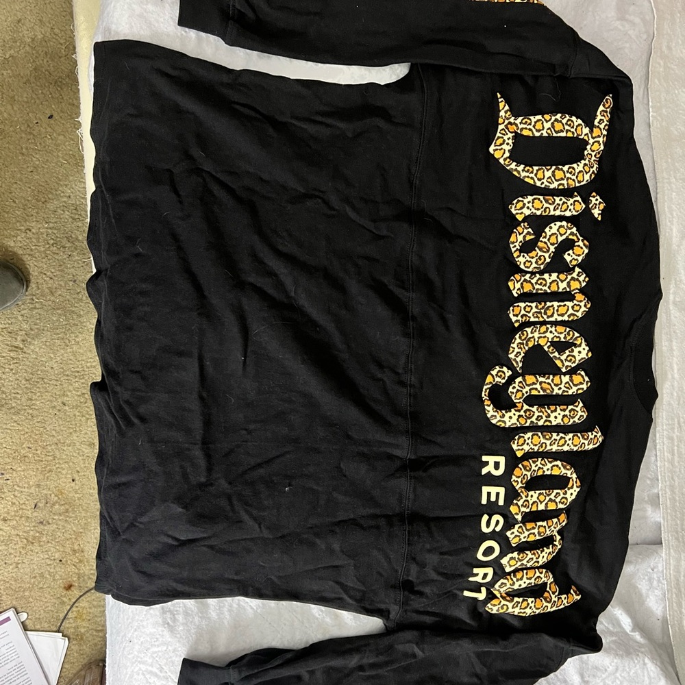 Leopard print Disneyland spirit jersey